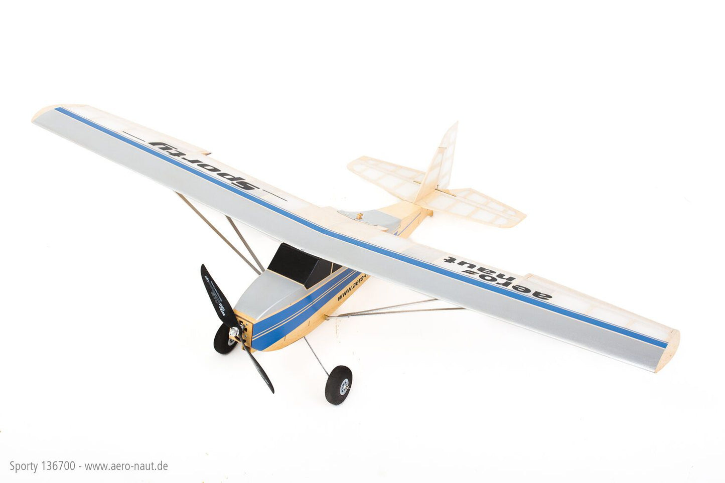 Sporty, Flächensatz, Querrudertrainer Spannweite 1300 mm, Bausatz