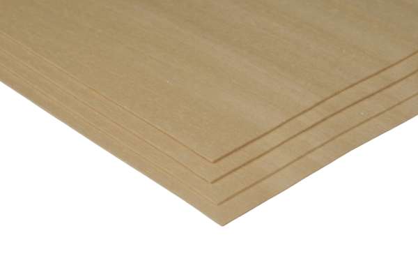 Abachibrettchen 0.7 x 250 x 1500 mm
