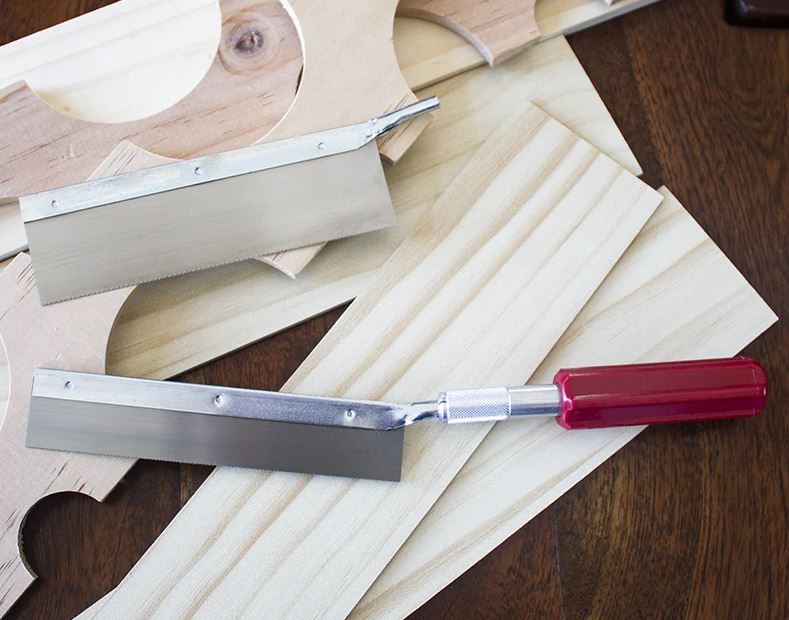 Sägen-Satz mit Griff K5 und je 1 Sägeblatt mit 46 und 24 Zähne/Inch, Excel Blades