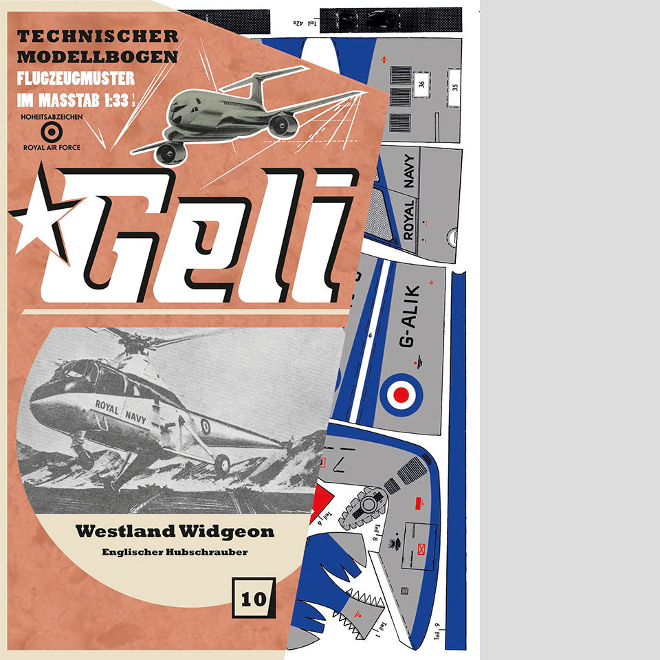 Westland Wigedon Hubschrauber Geli