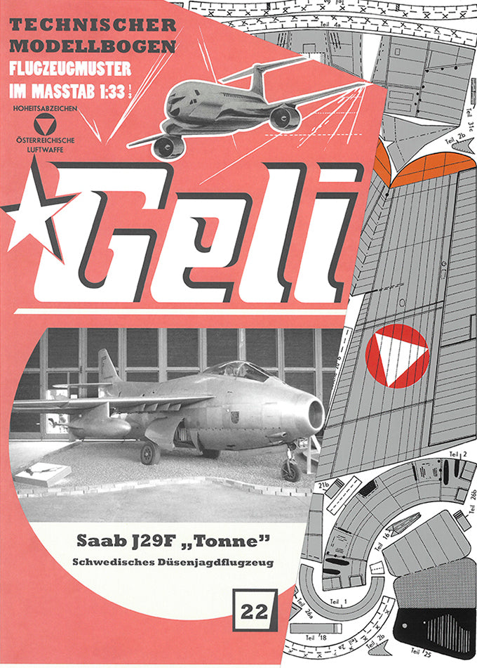 Saab J29F "Tonne" Geli