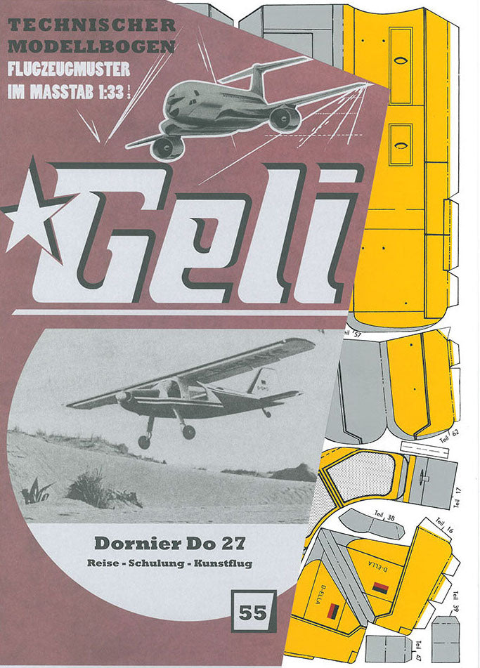 Dornier Do 27 Reise-Schulung-Kunstflug Geli