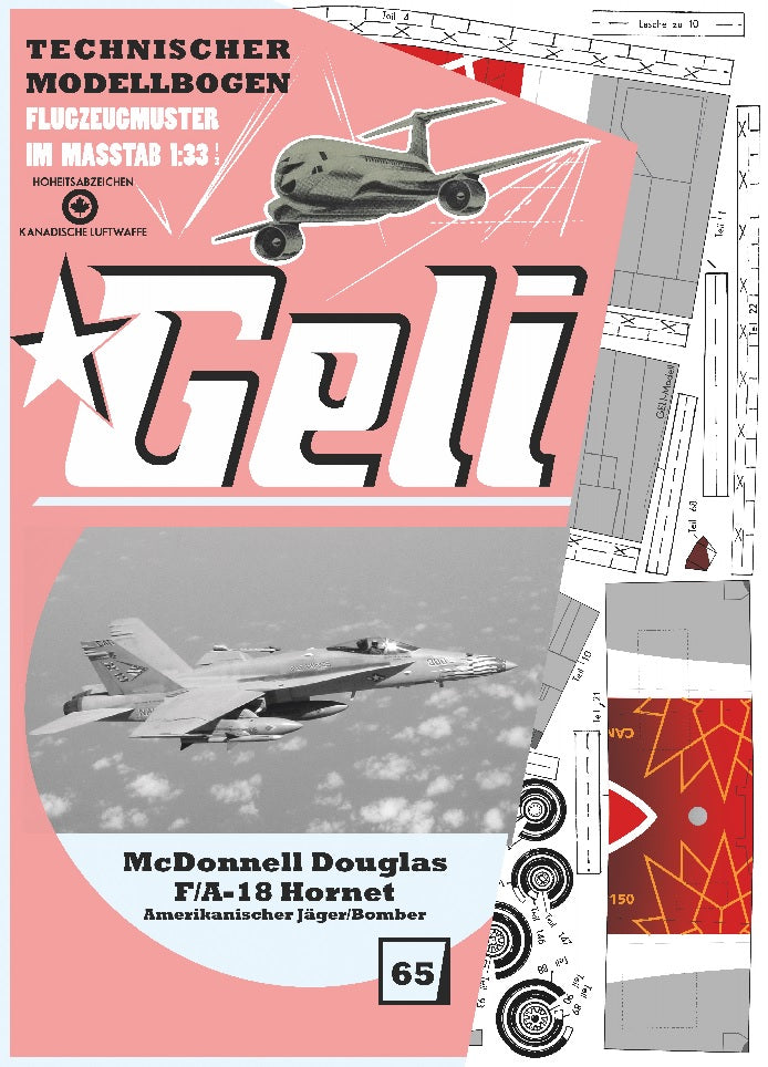 McDonnell Douglas F-18 Hornet Geli