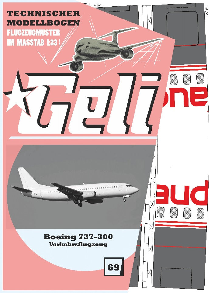 Boeing 737-300 Jet-Airliner Geli