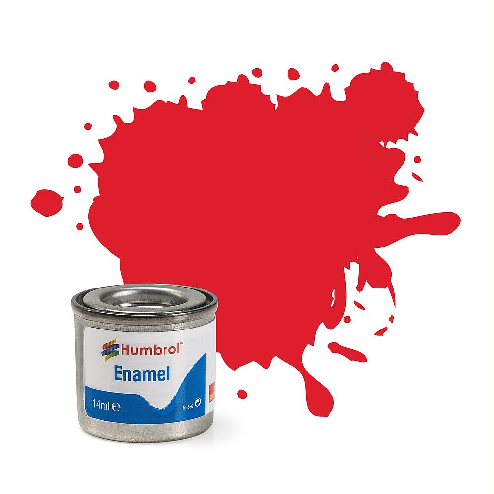Humbrol 019 Rot, Glänzend 14 ml