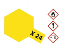 X-24 Klar-Gelb glänzend 23 ml Tamiya
