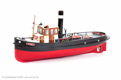 TIM Dampfschlepper, Holzbausatz  710 mm lang