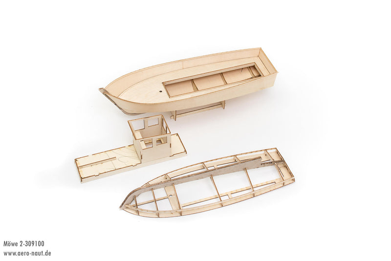 Möwe 2 Fischkutter Holzbausatz