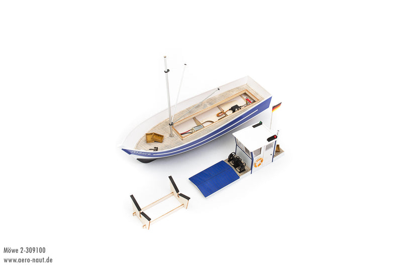 Möwe 2 Fischkutter Holzbausatz