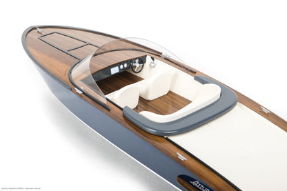 Azzurra Sportboot Bausatz mit Kunstoffrumpf, Länge 550mm, 1:14