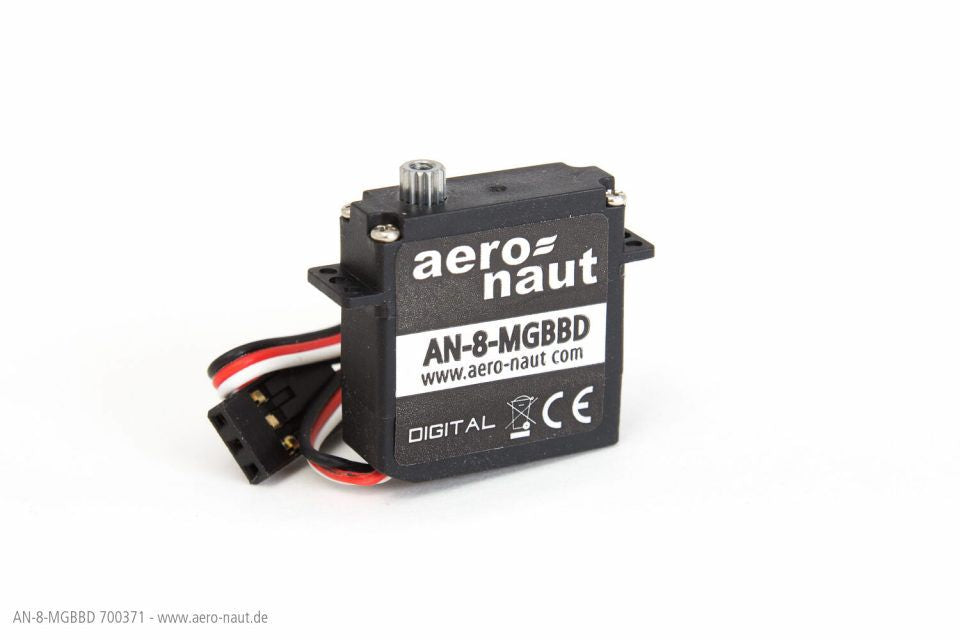 Servo AN-8-MGBBD  23,5 x 8 x 24 mm, Stellkraft 1,4kg/cm bei 4,8V