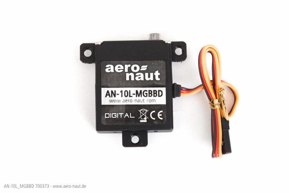 Servo AN-10L-MGBBD  30 x 10 x 35,5 mm, Stellkraft 4,8kg/cm bei 4,8V