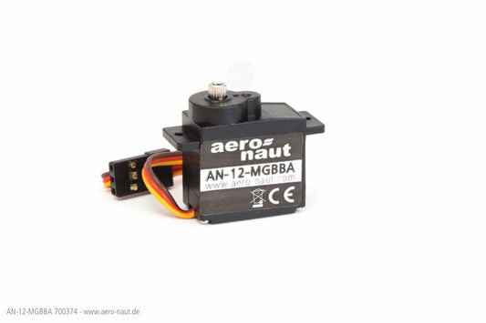 Servo AN-12-MGBBA  23 x 12 x 25 mm, Stellkraft 2,2kg/cm bei 4,8V