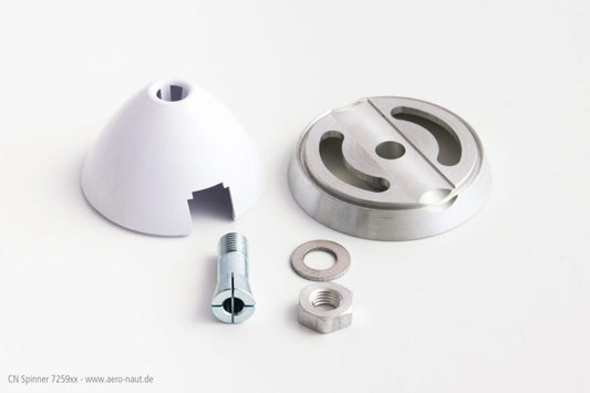 Cool Nose (CN) - Spinner 36 mm / Welle 6,0mm, mit integrierter Kühlung, aero-naut