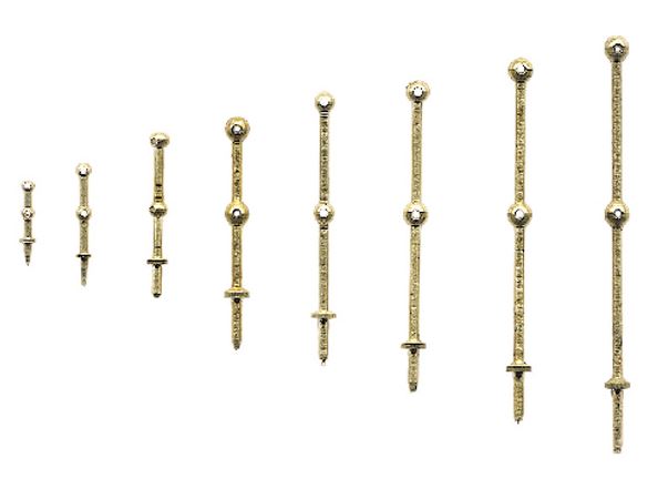Relingstütze 20 mm mit 2 Durchzügen       10 Stk.