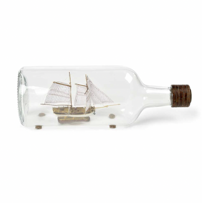Flaschenschiff Hannah Amerik. Schoner 1775 1/300
