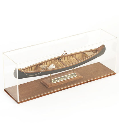 Vitrine für The Indian Girl Canoe,  Bausatz