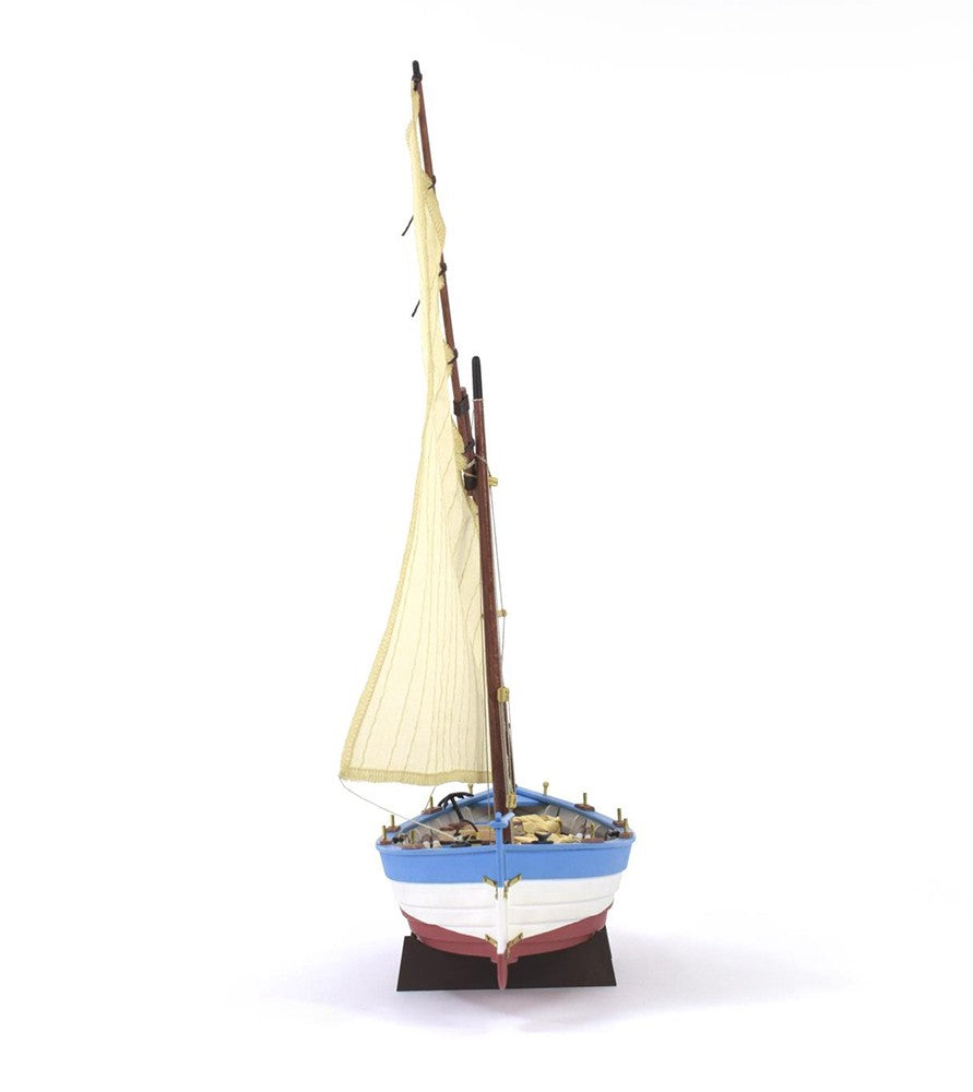 La Provençale Fischersegelboot,  Länge 308 mm, 1:20, Holzbausatz