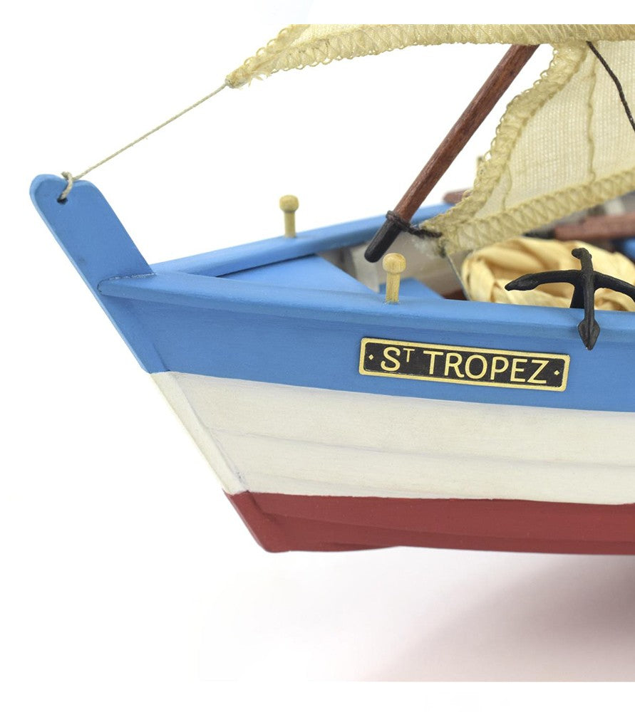 La Provençale Fischersegelboot,  Länge 308 mm, 1:20, Holzbausatz