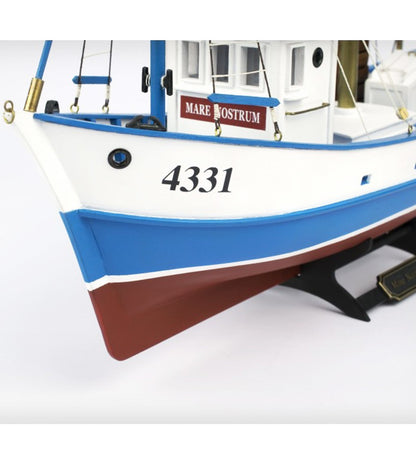Mare Nostrum Fisch Trawler  Länge 410 mm, Holzbausatz