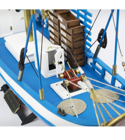 Mare Nostrum Fisch Trawler  Länge 410 mm, Holzbausatz