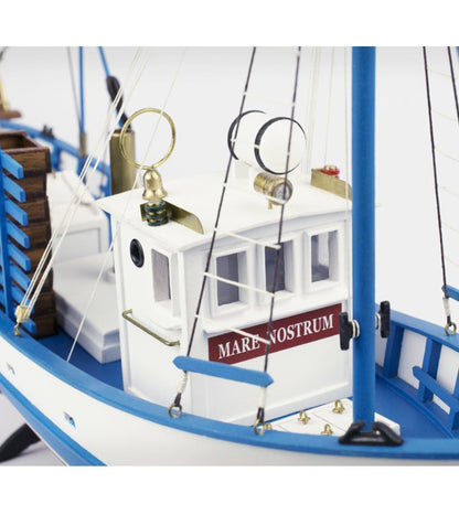 Mare Nostrum Fisch Trawler  Länge 410 mm, Holzbausatz