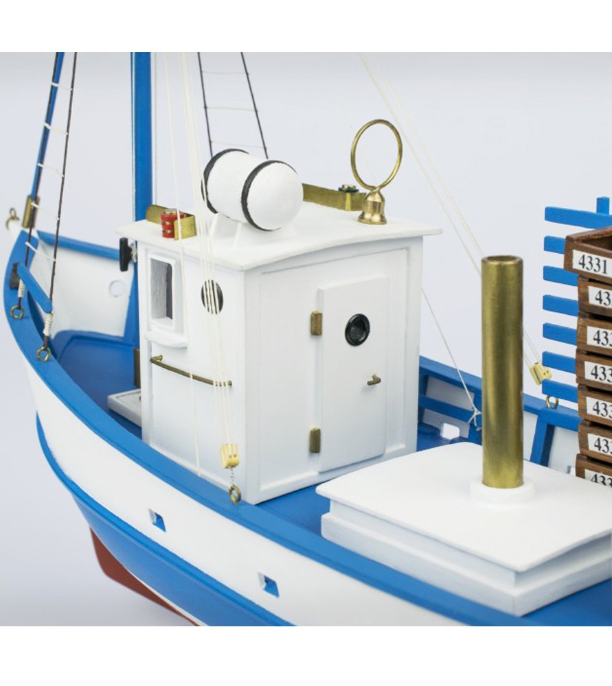 Mare Nostrum Fisch Trawler  Länge 410 mm, Holzbausatz