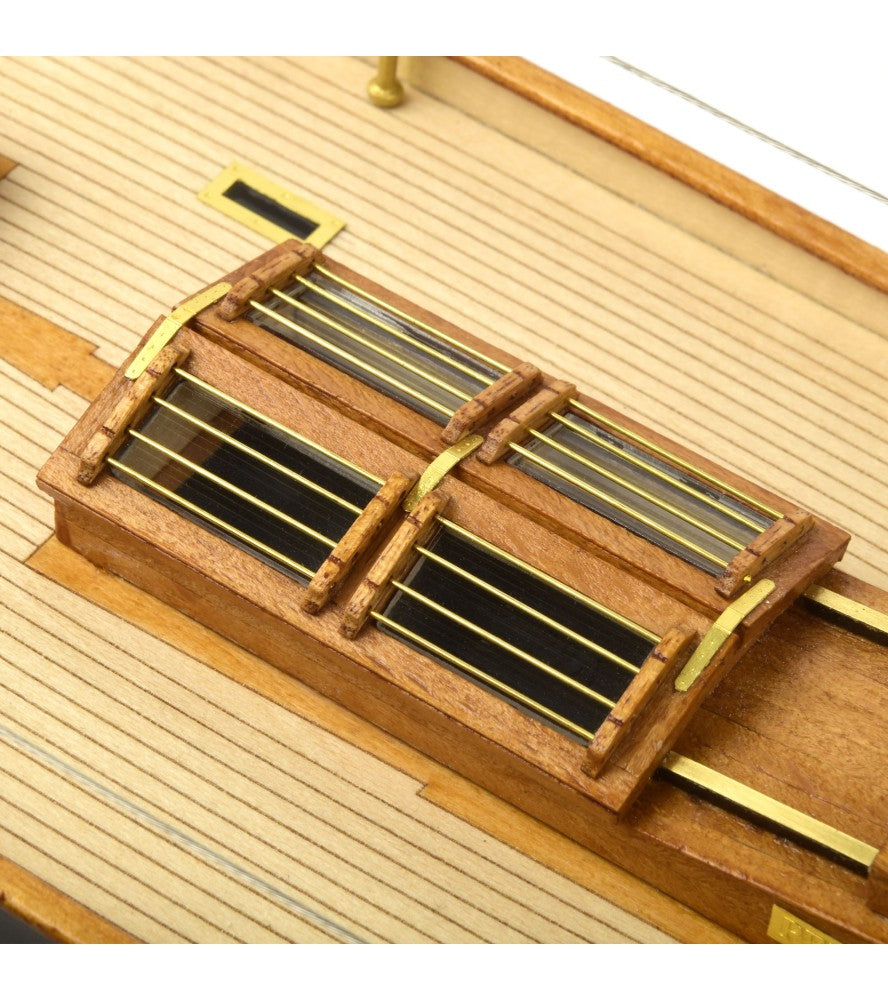 Pen Duick franz. Offshore Racing Segelyacht,  Länge 550 mm, 1:28, Holzbausatz