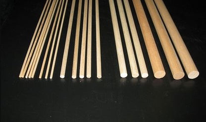 Rundstab    12 x 1000 mm  Balsa