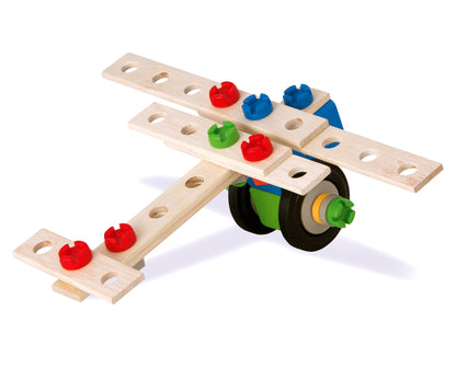 Constructor Lok, Auto, Flugzeug, Roboter, 100 Bauteile