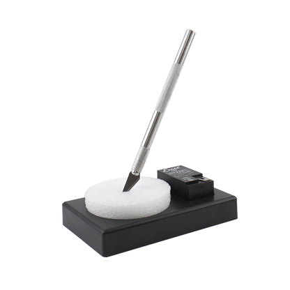 Messerhalter-Set mit Alu-Griff #1 und 15 Klingen #11 in Spenderbox, Excel Blades