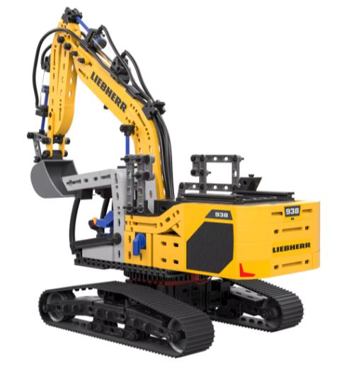 Liebherr R938 pneum. Bagger, 689 Teile, ab 10 Jahre, fischertechnik