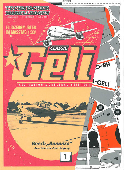 Beechcraft Bonanza  F 35     Geli
