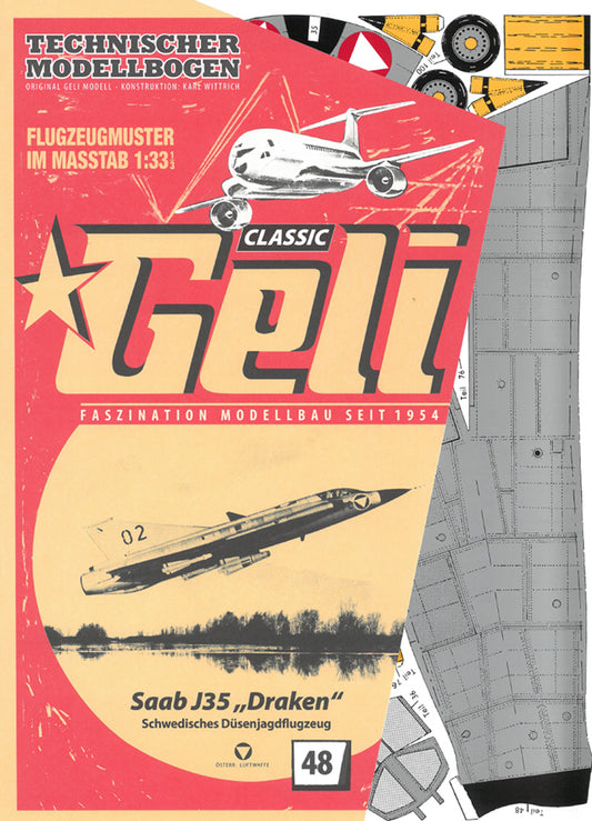 Saab Draken                                   Geli