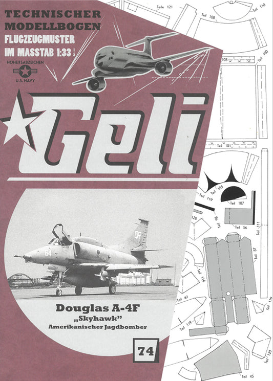 Douglas A-4F "Skyhawk" amerik. Jagdbomber   Geli