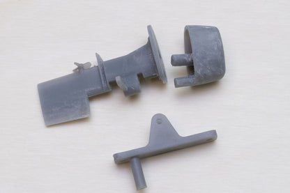GK SH Hausboot Basis mit Motor, Servo, Regler, Länge 435 mm