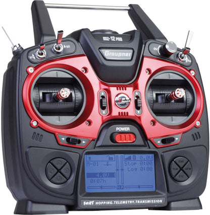 Graupner MZ-12 PRO, 12 Kanal Hott Einzelsender