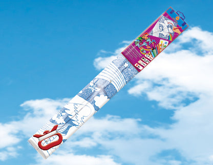Bemale deinen Drachen EINHORN / paint your kite UNICORN   Basteldrachen    Einleiner mit Schnur
