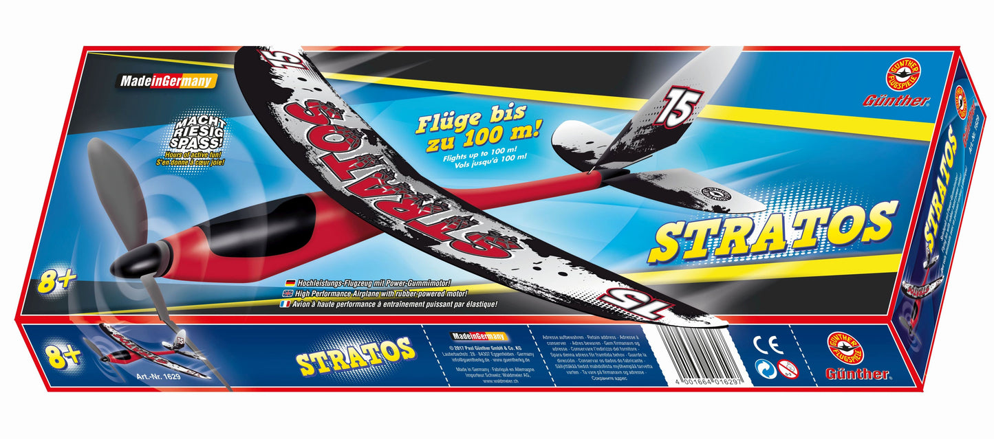 Stratos    Gummimotormodell Spwt. 530 mm