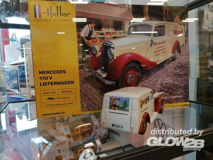 Mercedes 170 V Lieferwagen, Heller, Standmodell, 1:24