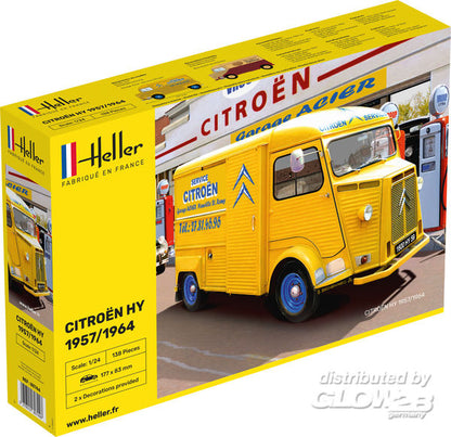 Citroen HY Lieferwagen 1957/1964, Heller, Standmodell, 1:24
