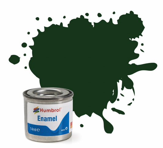 Humbrol 195 Chromoxyd-grün matt, 14 ml