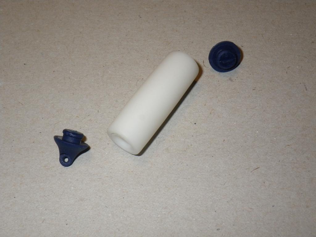 Langfender 60 mm blau/weiß, Durchmesser 14 mm