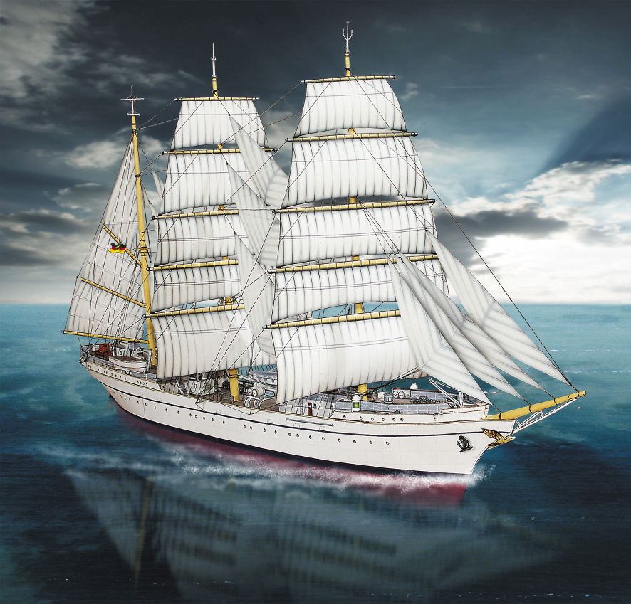Gorch Fock                                6 Bogen, Schreiber Verlag