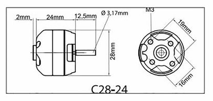 Roxxy Bl Outrunner C28-24-34 1100 KV