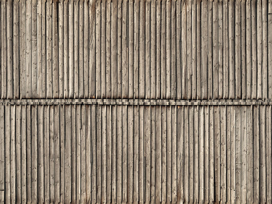 3D-Kartonplatte “Bretterwand”, Brauntöne, Bunt, 250 x 125 mm