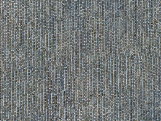 3D-Kartonplatte “Altstadtpflaster”, Grautöne, Bunt, 250 x 125 mm