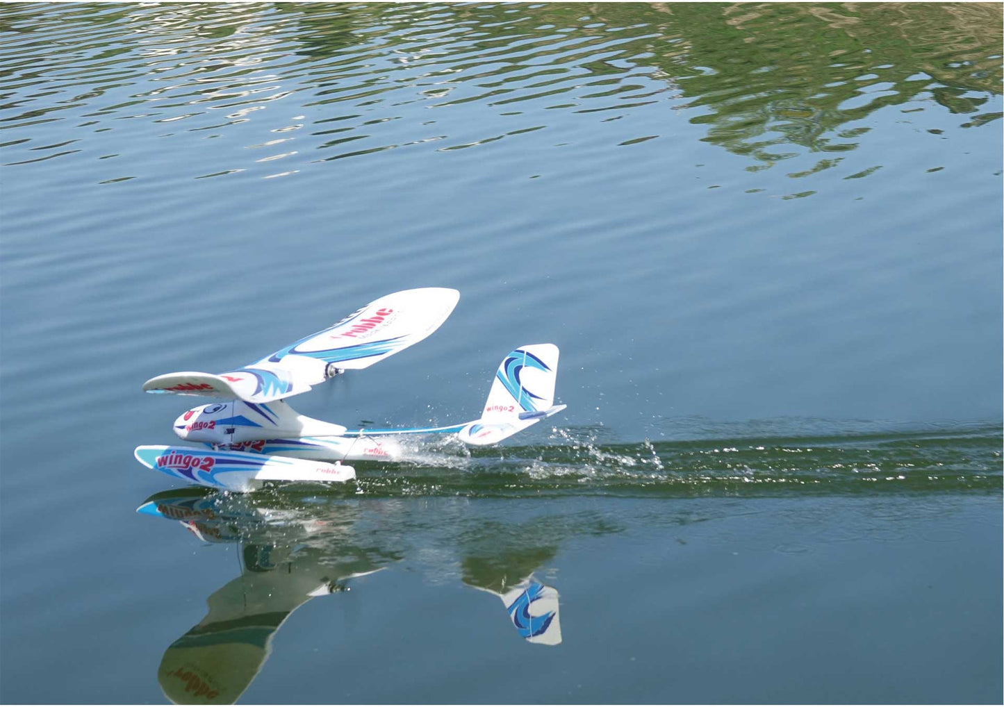 Wingo 2 vormontiert mit BL-Motor, BL-Regler, Servos