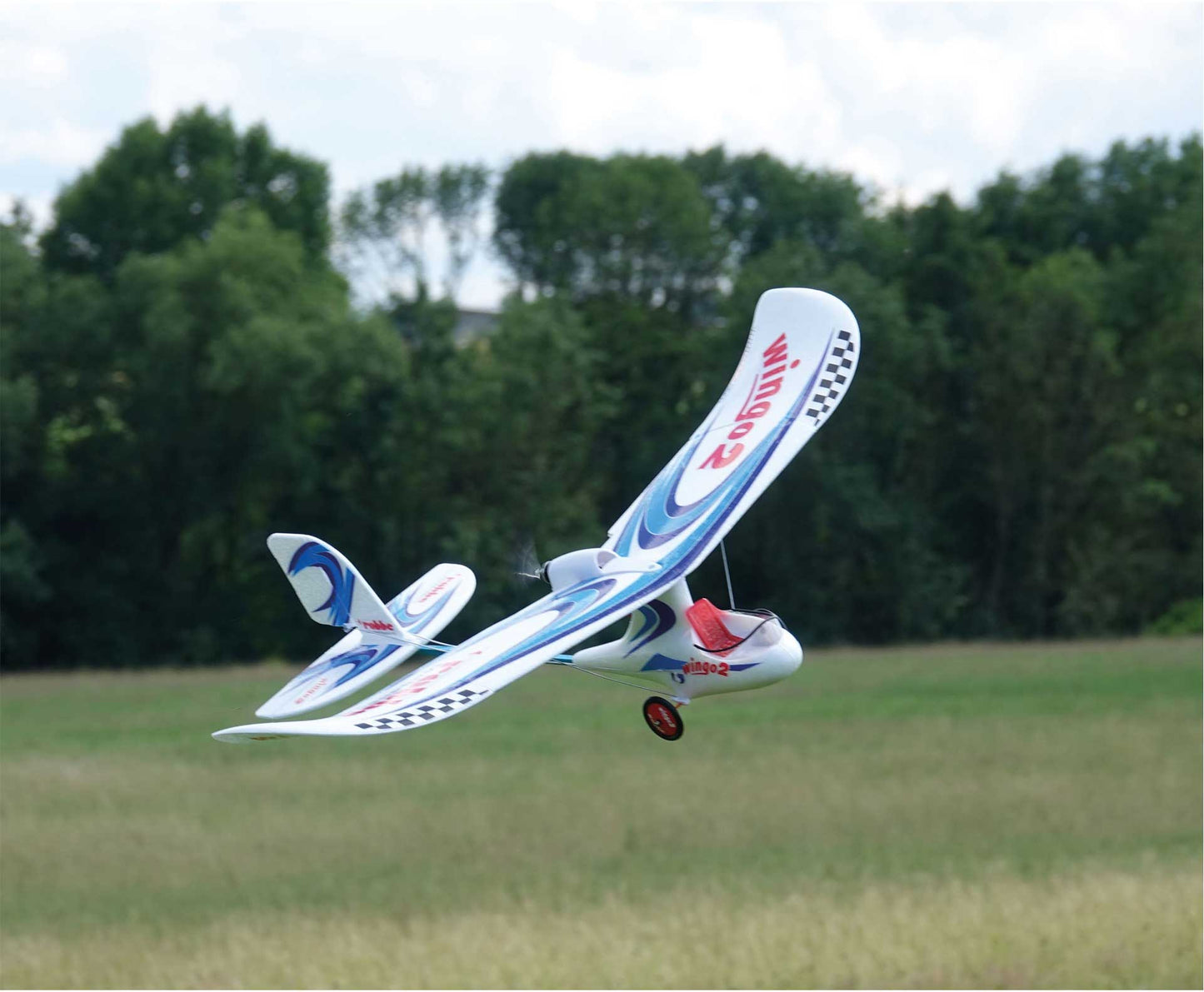 Wingo 2 vormontiert mit BL-Motor, BL-Regler, Servos