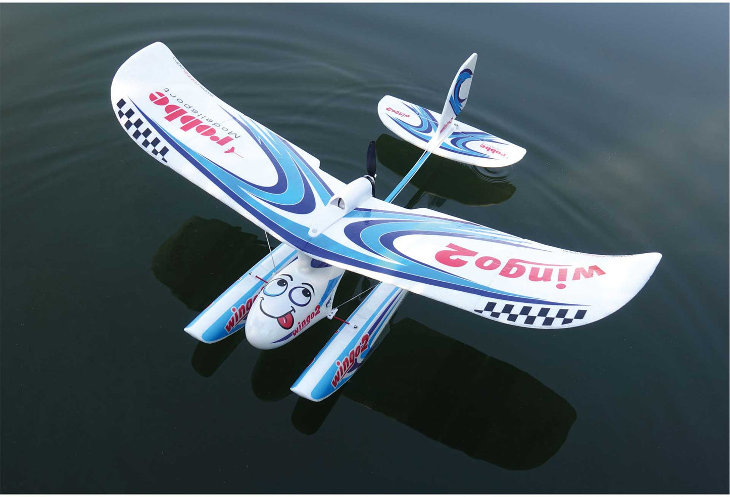 Wingo 2 vormontiert mit BL-Motor, BL-Regler, Servos